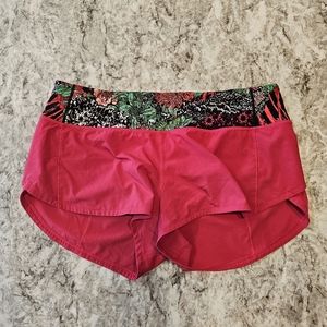 Size 6 Lululemon Speed Shorts